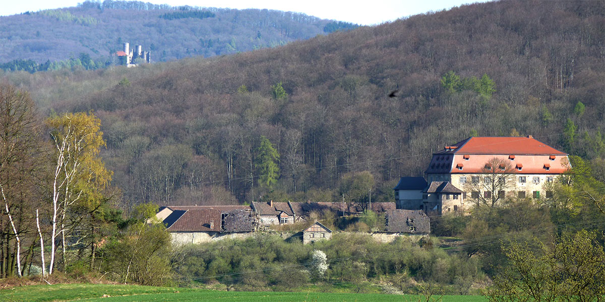 Schloss Arnstein bei Neu-Eichenberg (Foto: Jan Stubnitzky, Delio . Creative Commons)