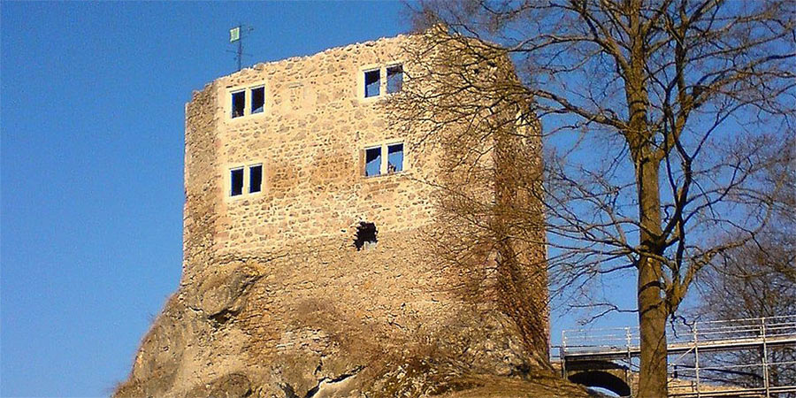 Burgruine Liebenstein (Foto: Matthias Fleischer 2008 . Creative Commons)