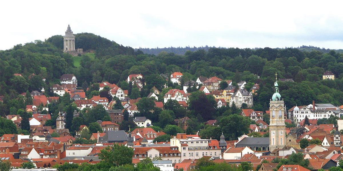 Eisenach, Blick zur Michelskuppe (Foto: Michael Fiegle . Creative Commons)