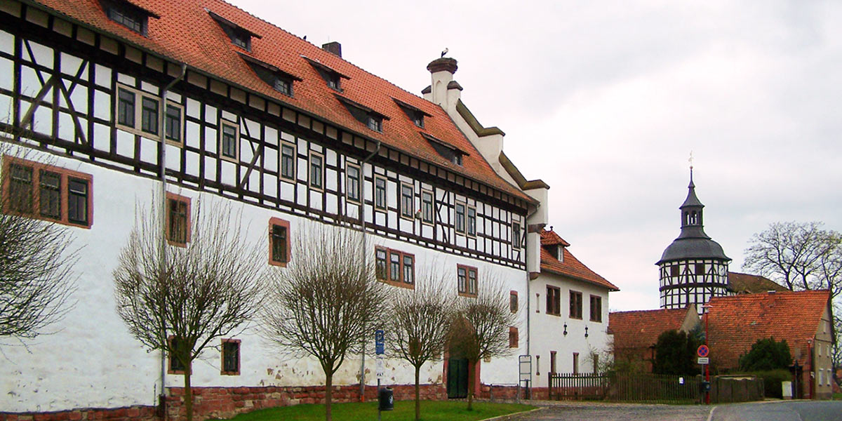 Schloss und Kirche Gerstungen (Foto: Metilsteiner . Creative Commons)